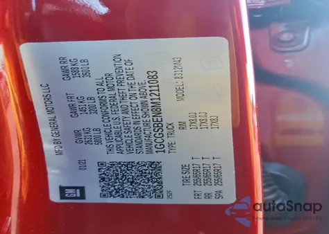 2021 Chevrolet Colorado from USA, damaged, VIN 1GCGSBEN8M1211083